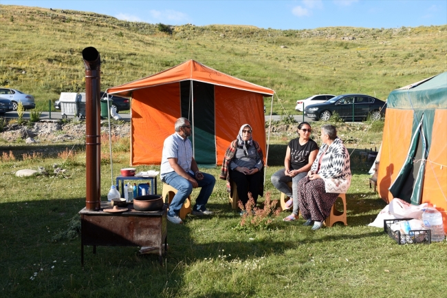 Erciyes yaz turizminin de gözdesi oldu