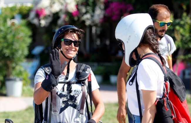 Babadağ'ın vazgeçilmezleri: Kadın pilotlar