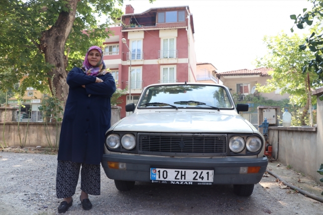 Dudu teyze 64 yaşında otomobil sürme hayalini gerçekleştirdi