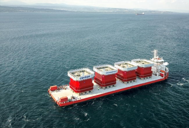 1915 Çanakkale Köprüsü'nün kule blokları geldi