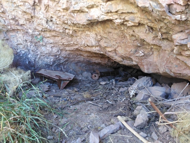 Şırnak'ta PKK'lı teröristlere ait mühimmat bulundu