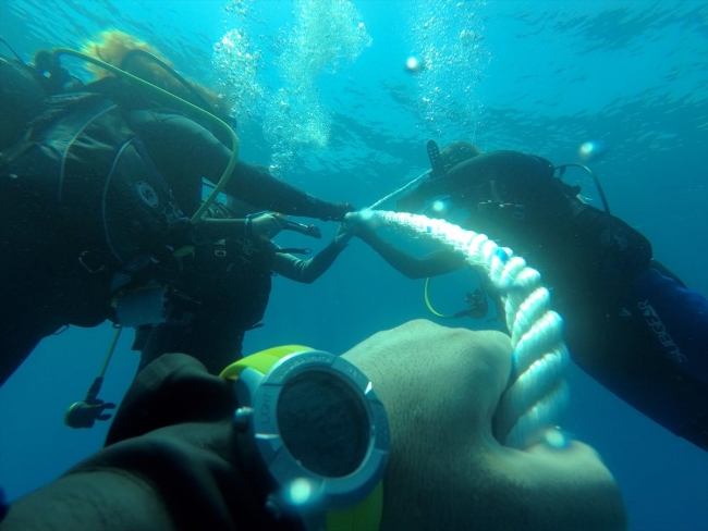 Edirne'deki batık uçak deniz altı turizmini canlandırdı