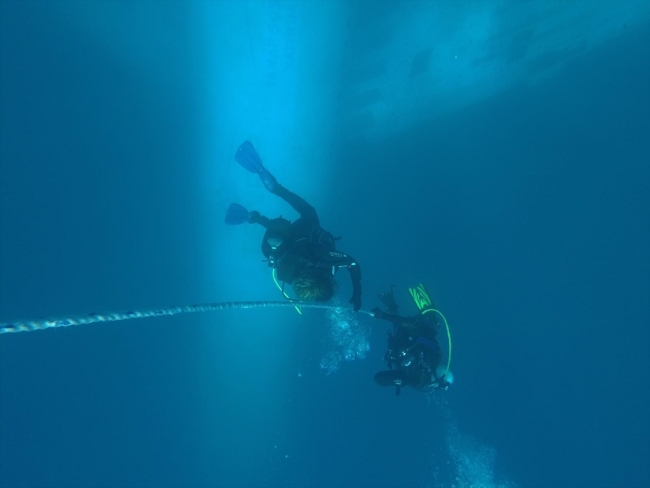 Edirne'deki batık uçak deniz altı turizmini canlandırdı