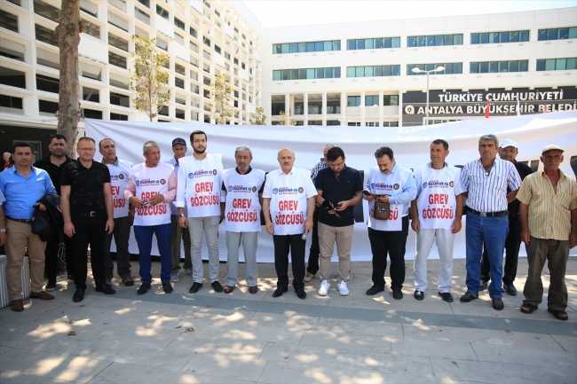 Antalya Büyükşehir Belediyesinde grev kararı