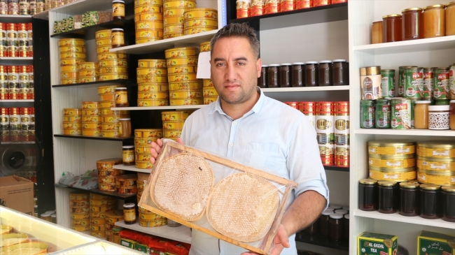 Tescilli Pervari balı üreticisinin yüzünü güldürecek