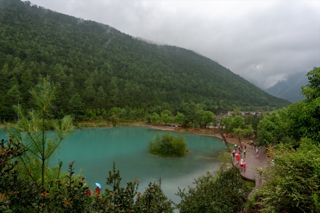 Himalaya eteklerindeki antik kasaba Liciang