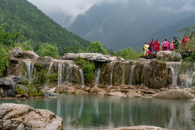 Himalaya eteklerindeki antik kasaba Liciang