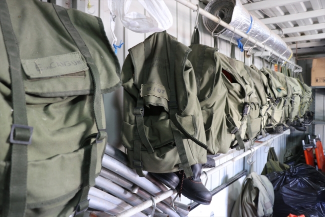 Afette yardıma koşmak için hazır kıta bekliyorlar