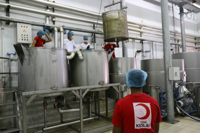 Türk Kızılay, kurban etleriyle ihtiyaç sahiplerini sevindiriyor