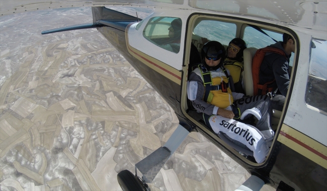 Delianlılar Paraşüt Takımı 44 yıldır atlayış yapıyor