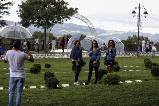 İstanbul'da beklenen yağış başladı