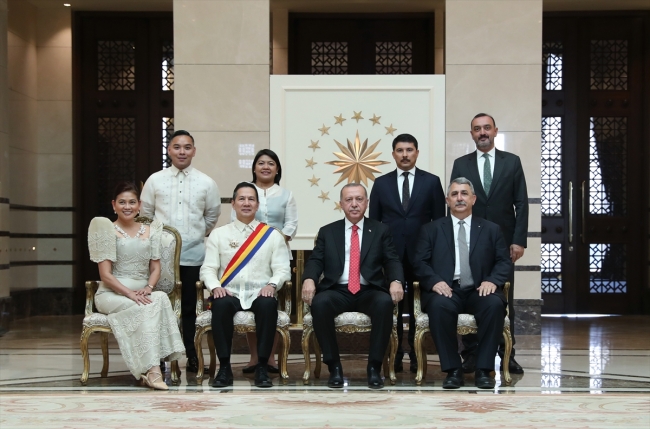 Cumhurbaşkanı Erdoğan 4 ülkenin Ankara büyükelçisini kabul etti
