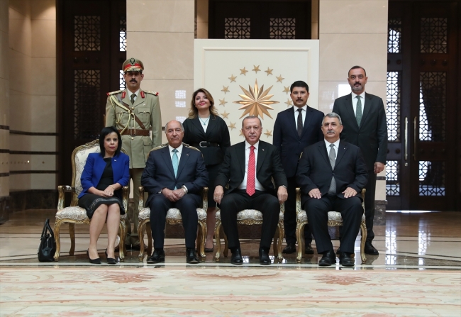 Cumhurbaşkanı Erdoğan 4 ülkenin Ankara büyükelçisini kabul etti