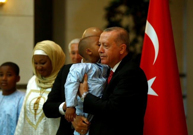 Cumhurbaşkanı Erdoğan 4 ülkenin Ankara büyükelçisini kabul etti