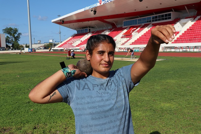 Özel sporcunun hedefi olimpiyat madalyası