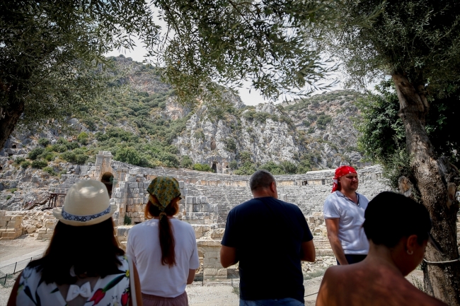 Demre'de üstü alüvyonla kaplı bir kent tespit edildi