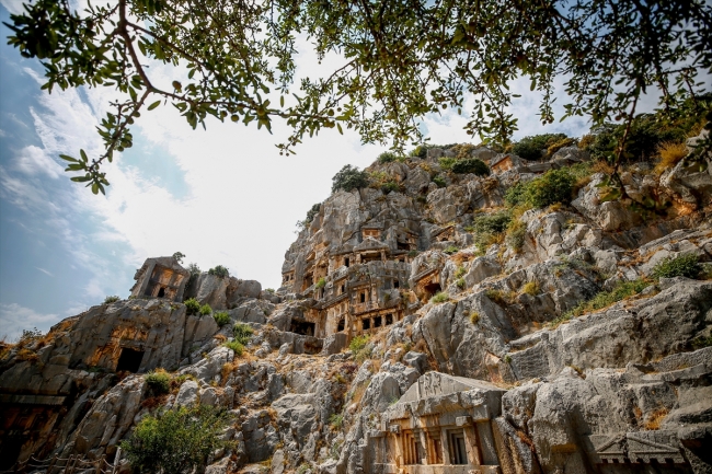 Demre'de üstü alüvyonla kaplı bir kent tespit edildi