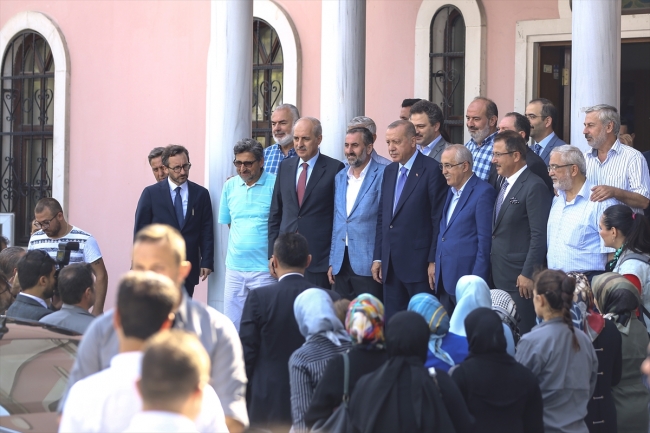 Cumhurbaşkanı Erdoğan'dan Şenler’in adının yaşatılacağı binaya ziyaret