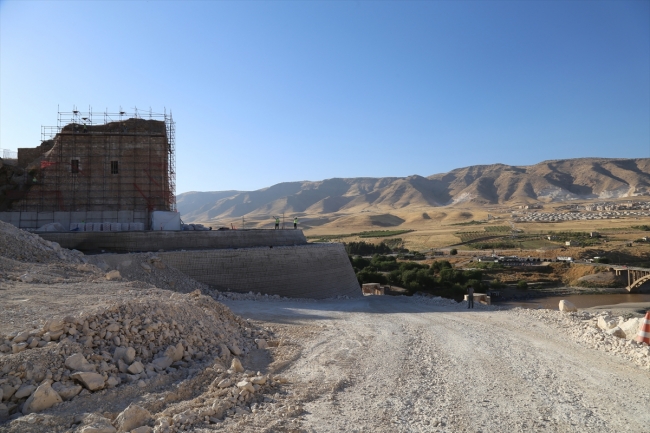 Hasankeyf'teki tarihi Roma Çarşısı yeniden canlanacak