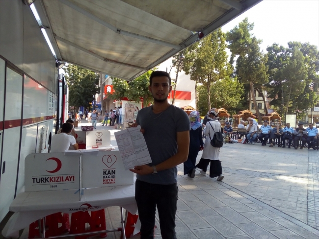 Kendisini darp eden kişiyle, kök hücre bağışı şartıyla uzlaştı