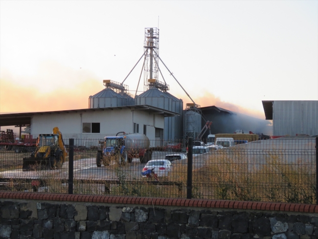 Kırklareli'nde hayvan çiftliğinde yangın
