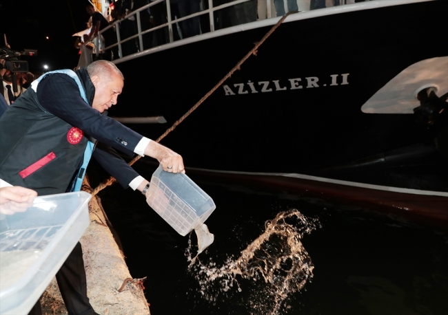 Cumhurbaşkanı Erdoğan "Vira Bismillah" dedi