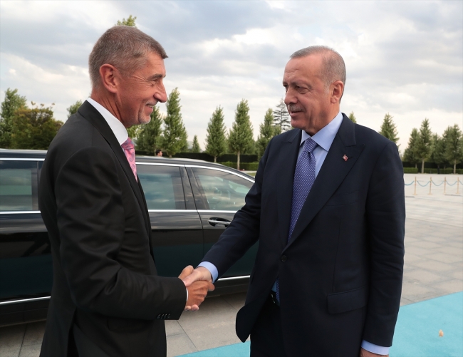Çekya Başbakanı Andrej Babis Ankara'da
