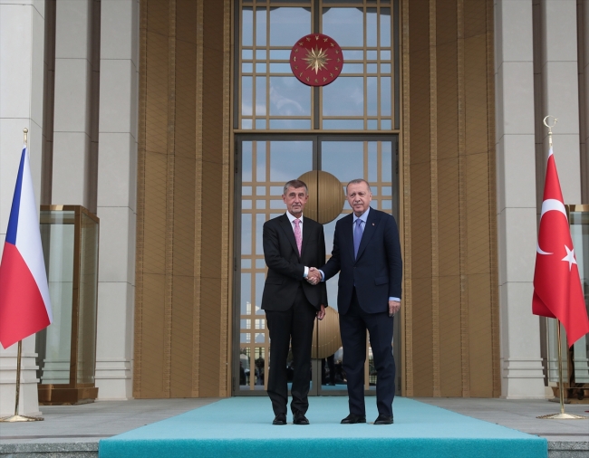 Çekya Başbakanı Andrej Babis Ankara'da