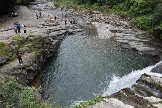 Ordu'nun irili ufaklı şelaleleri ilgi görüyor