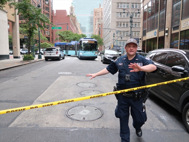 New York İsrail Başkonsolosluğunun bulunduğu caddede bomba alarmı