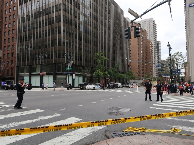 New York İsrail Başkonsolosluğunun bulunduğu caddede bomba alarmı