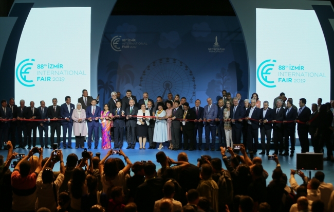 İzmir Enternasyonal Fuarı 88. kez kapılarını açtı
