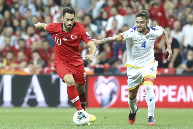 Türkiye Andorra'yı 1-0 yendi