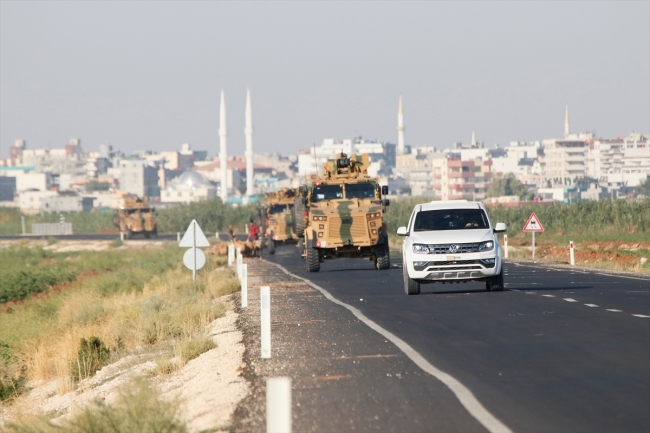 Fırat'ın doğusunda ilk ortak kara devriyesi tamamlandı