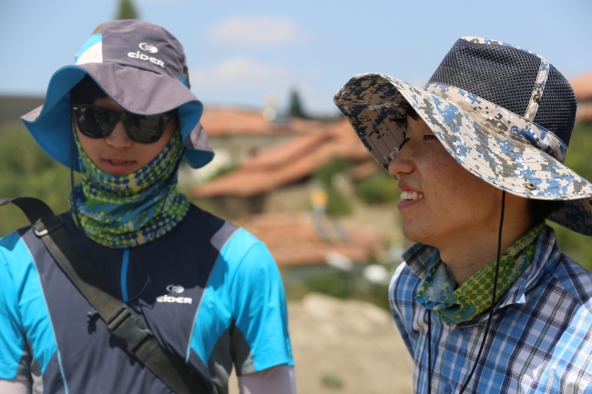 Koreli arkeoloji öğrencileri Çorum'da tecrübe kazanıyor