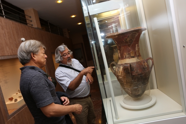 Koreli arkeoloji öğrencileri Çorum'da tecrübe kazanıyor