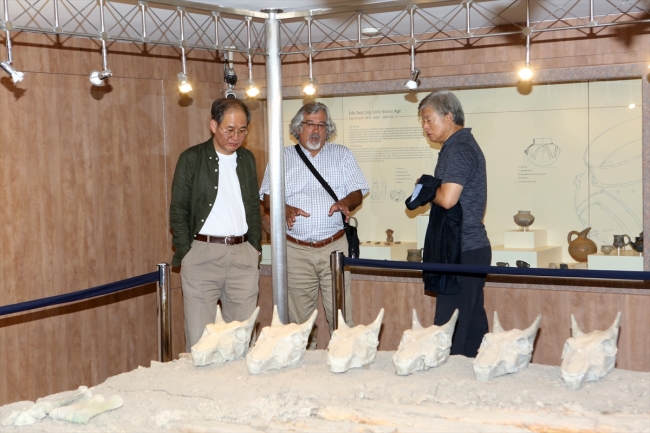 Koreli arkeoloji öğrencileri Çorum'da tecrübe kazanıyor