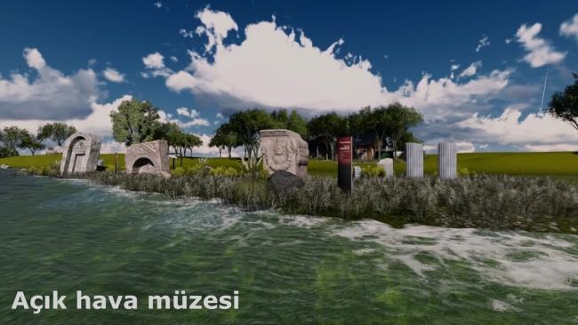 Antik kentteki Roma duvarları gün yüzüne çıkarılıyor