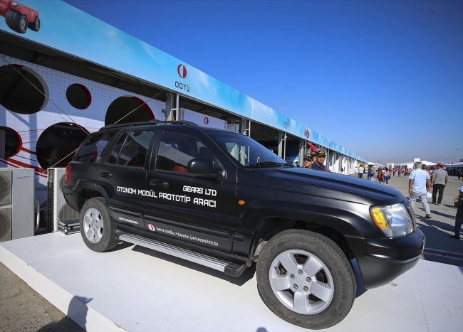 Yerli ve milli otomobiller ile otonom sistemler TEKNOFEST'te