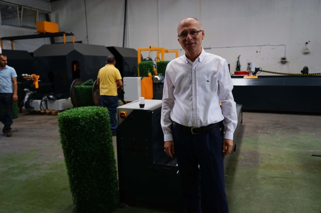 Hayalini kurduğu makineyi 40 ülkeye satıyor