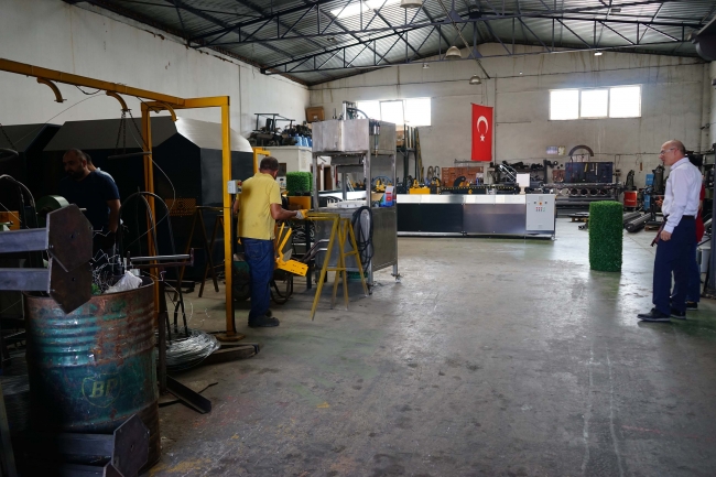 Hayalini kurduğu makineyi 40 ülkeye satıyor