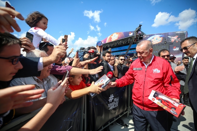 TEKNOFEST'in ziyaretçi sayısı bir milyonu geçti