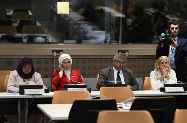 Emine Erdoğan BM'de Türkiye'nin "Sıfır Atık" tecrübesini anlattı