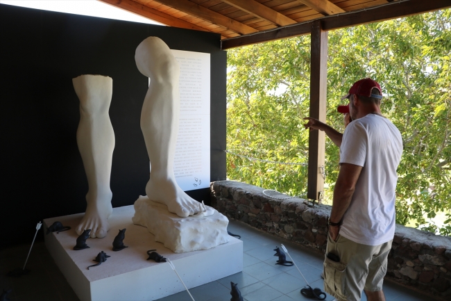 Apollon Smintheus kutsal alanı ziyaretçilerini bekliyor