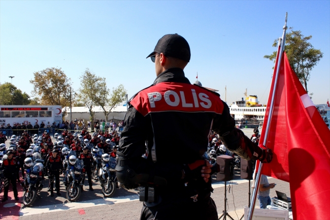 Motosikletli polis timleri göreve başladı