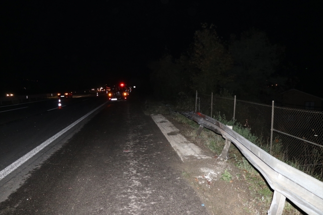 Anadolu Otoyolu'nda kaza: 1 ölü