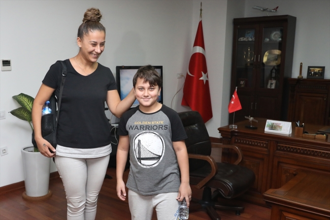 Dışişleri Bakanlığı harekete geçti, kaçırılan oğluna Erbil'de kavuştu