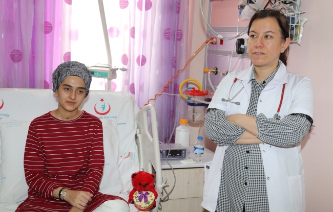 Komadan çıkan Nisanur'a yeniden "hayata hoş geldin" pastası