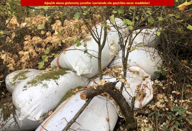 Diyarbakır'da 5 ton 312 kilogram esrar ele geçirildi