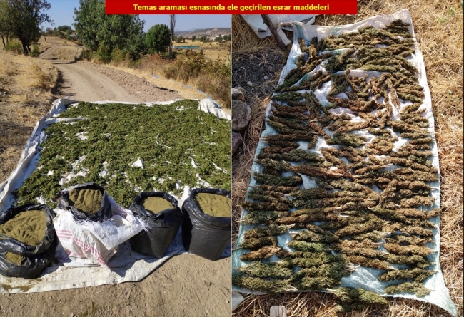 Diyarbakır'da 5 ton 312 kilogram esrar ele geçirildi